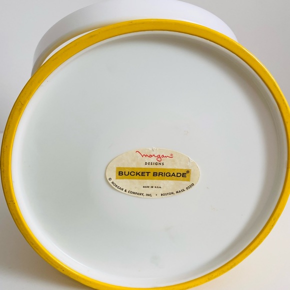 Vintage Morgan Designs Bucket Brigade Ice Bucket - Picture 8 of 11